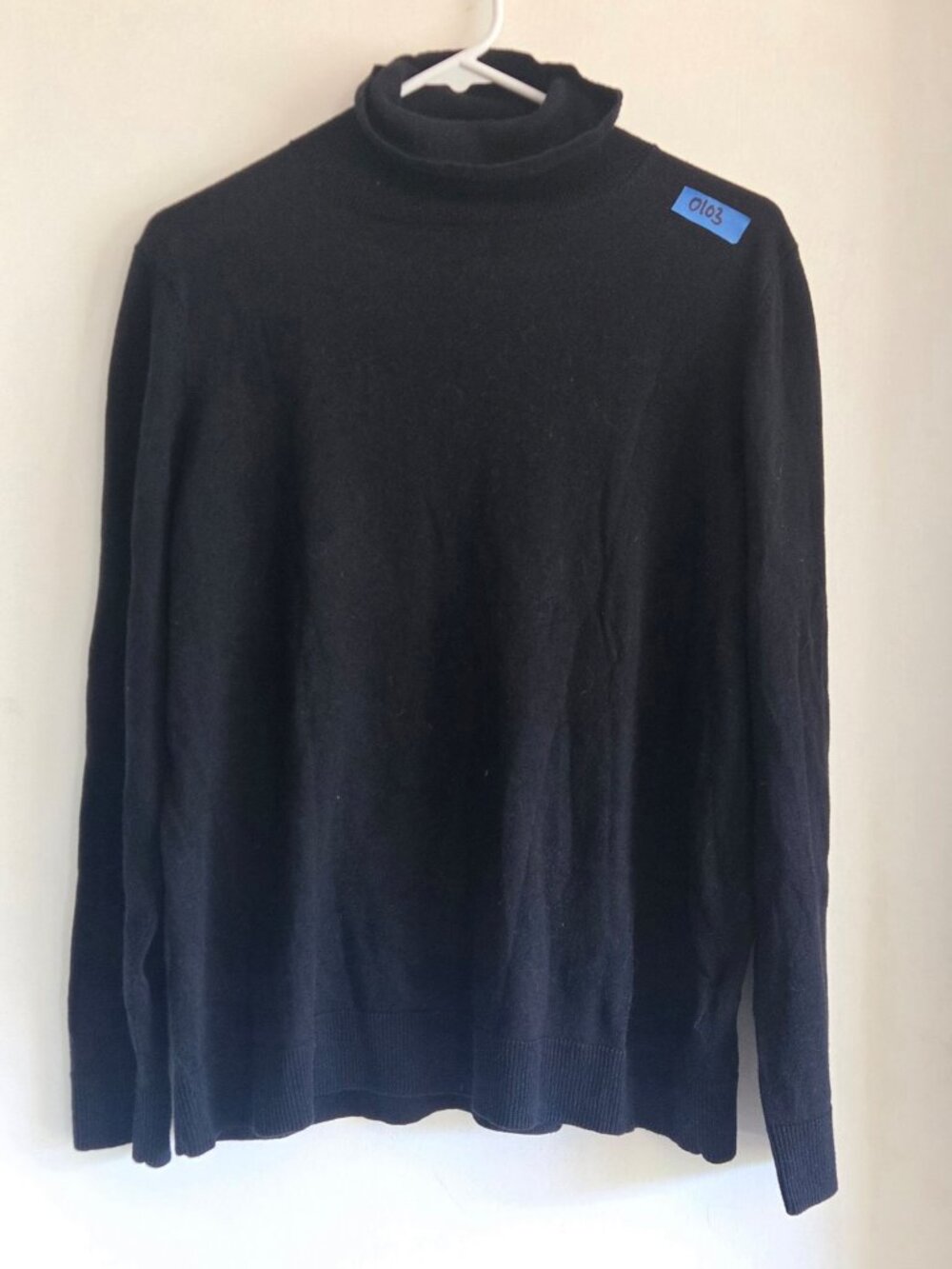 Classic Chic Black Turtleneck